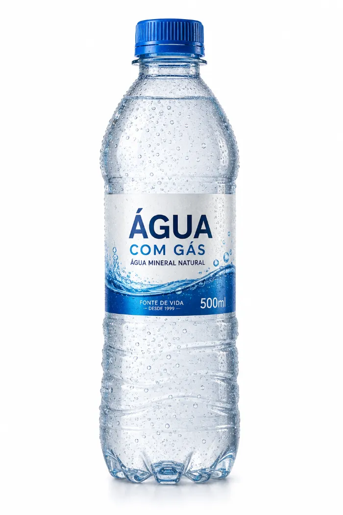 AGUA COM GAS