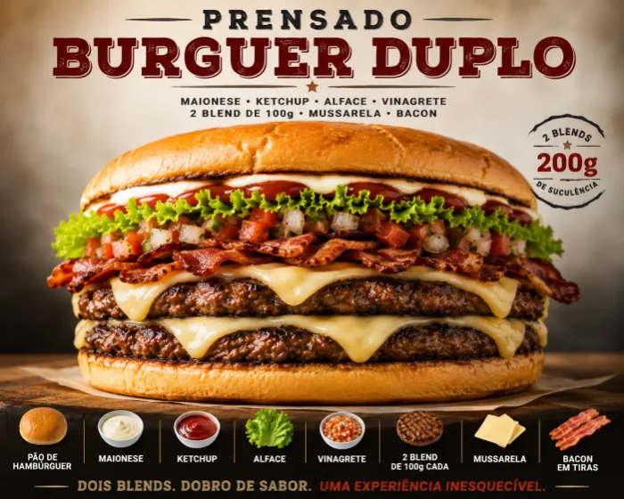 X-BURGUER DUPLO