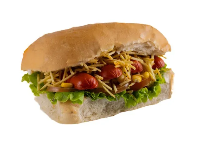HOT DOG DUPLO - PÃO HAMBÚRGUER