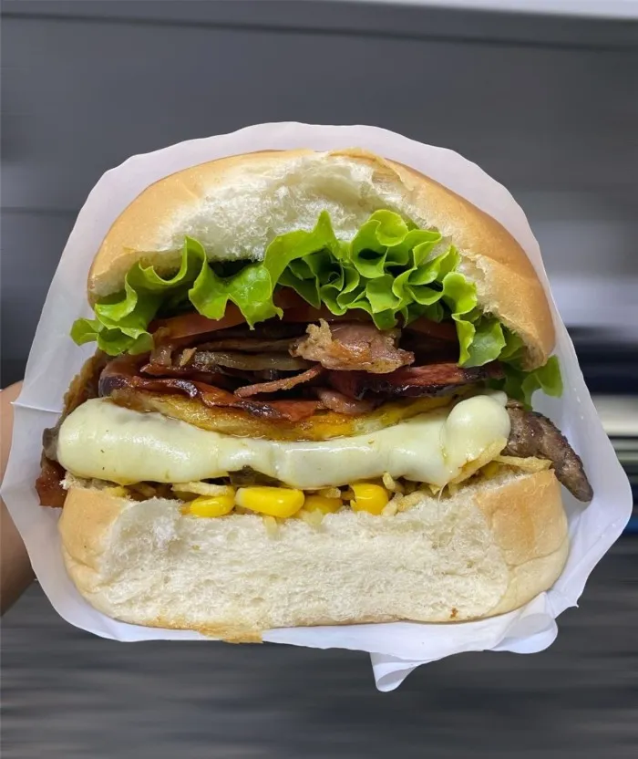 X-BACON - PÃO HAMBÚRGUER