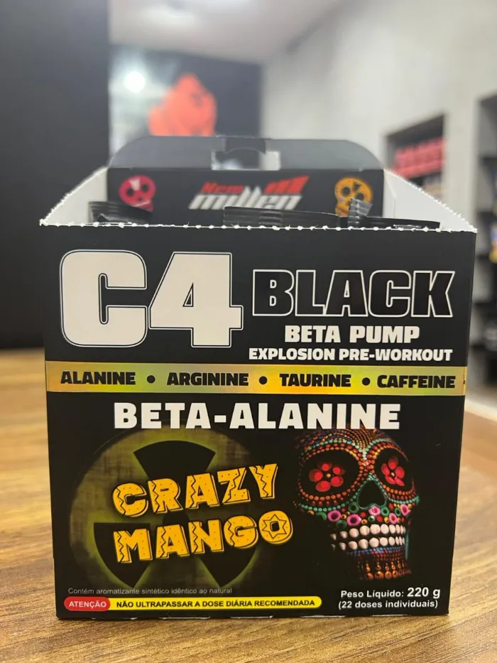 PRÉ TREINO SACHE C4- CRAZY MANGO