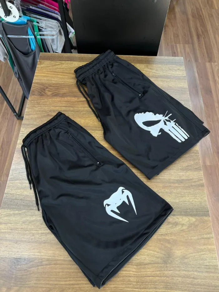 BERMUDA PRETA MASCULINA 