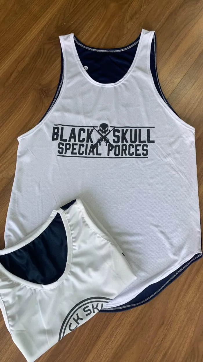 REGATA DRY FIT BLACK SKULL