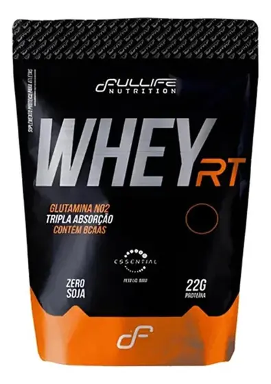 WHEY PROTEIN RT FULLIFE NUTRITION 900G CHOCOLATE BELGA 