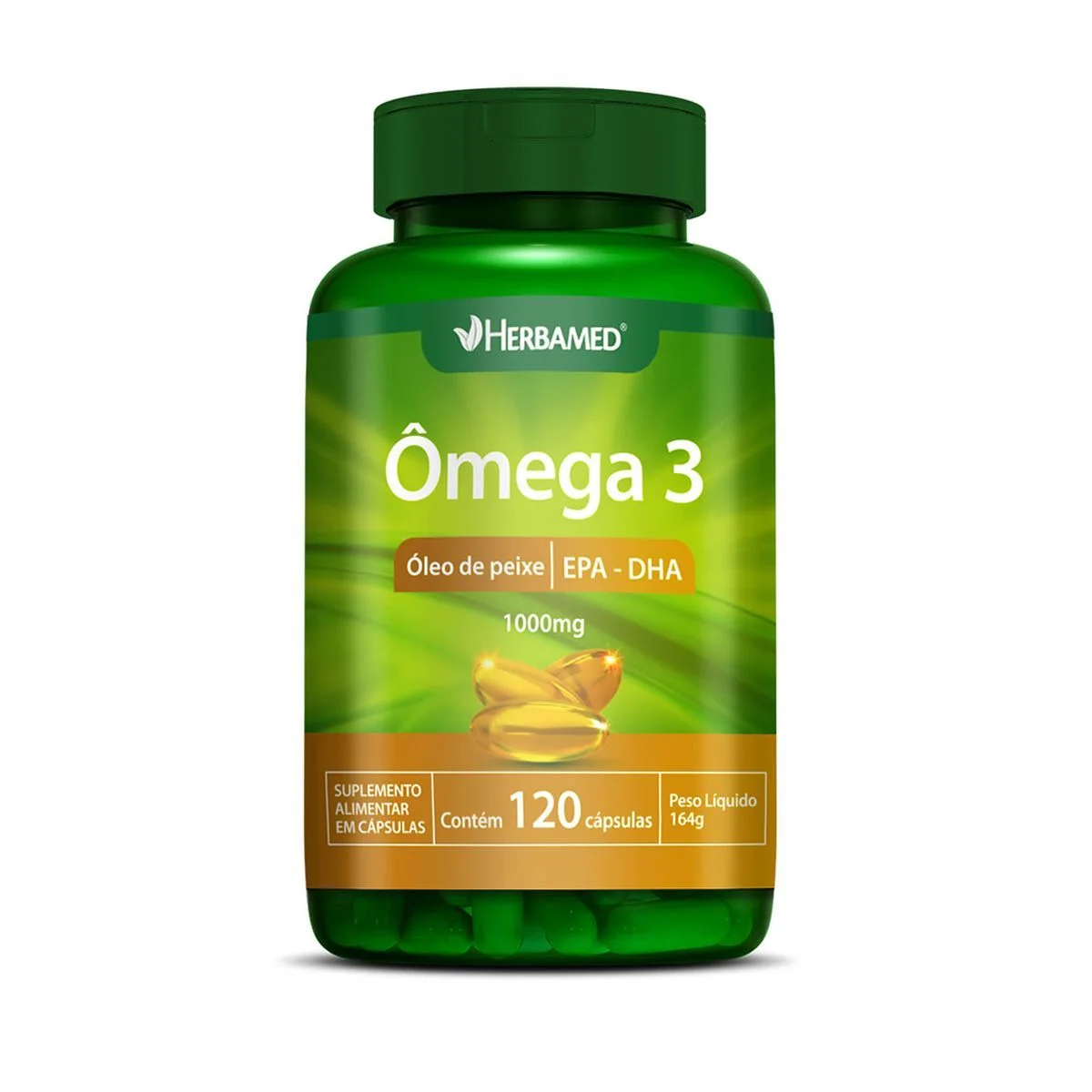 ÔMEGA 3 HERBAMED 120 CÁPSULAS 188G
