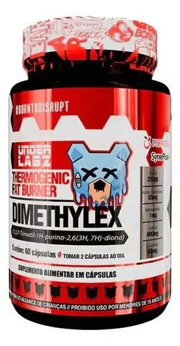 UNDERLABS THERMOGENIC FAT BURNER 60 CÁPSULAS 400MG CAFÉNA 