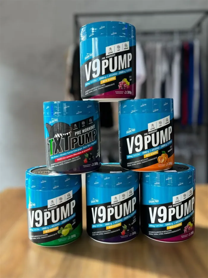 PRÉ TREINO V9 PUMP- 300G