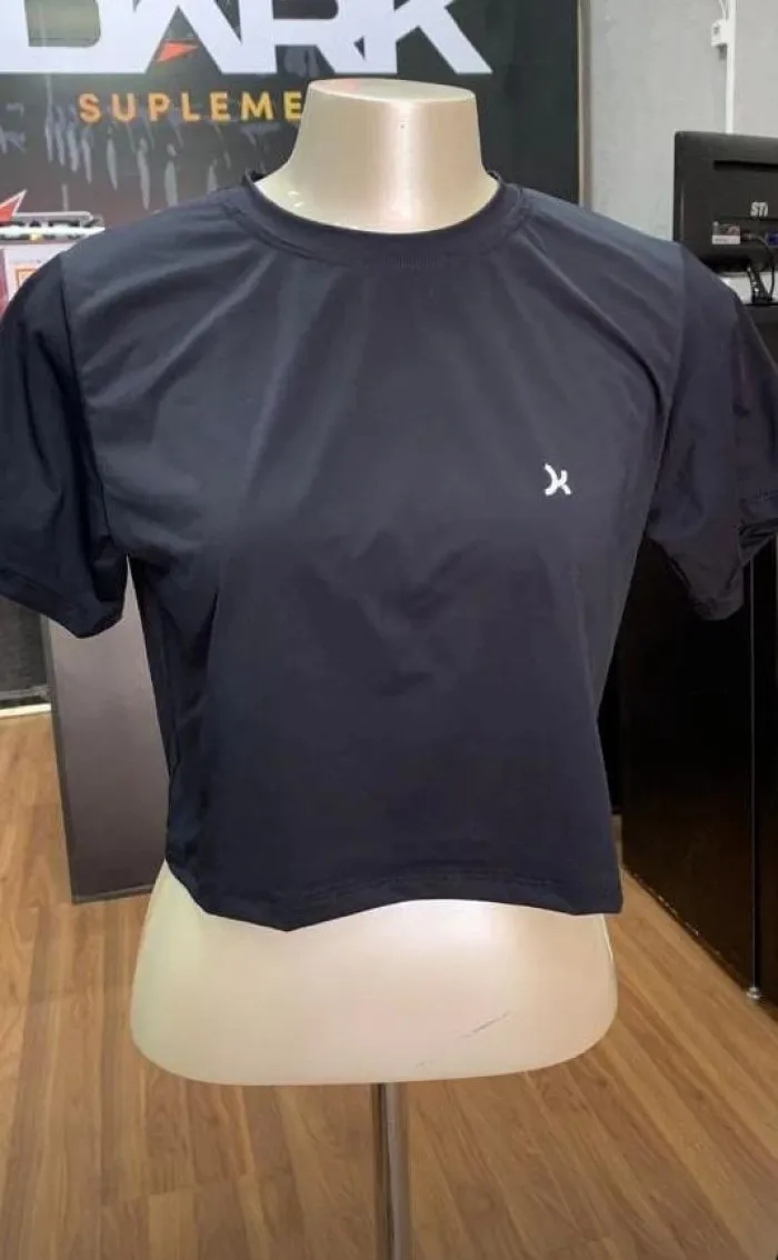 CROPPED KEL POLIAMIDA PRETO