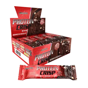 BARRINHA PROTEIN CRISP- LEITE EM PÓ COM CREME DE AVELÃ