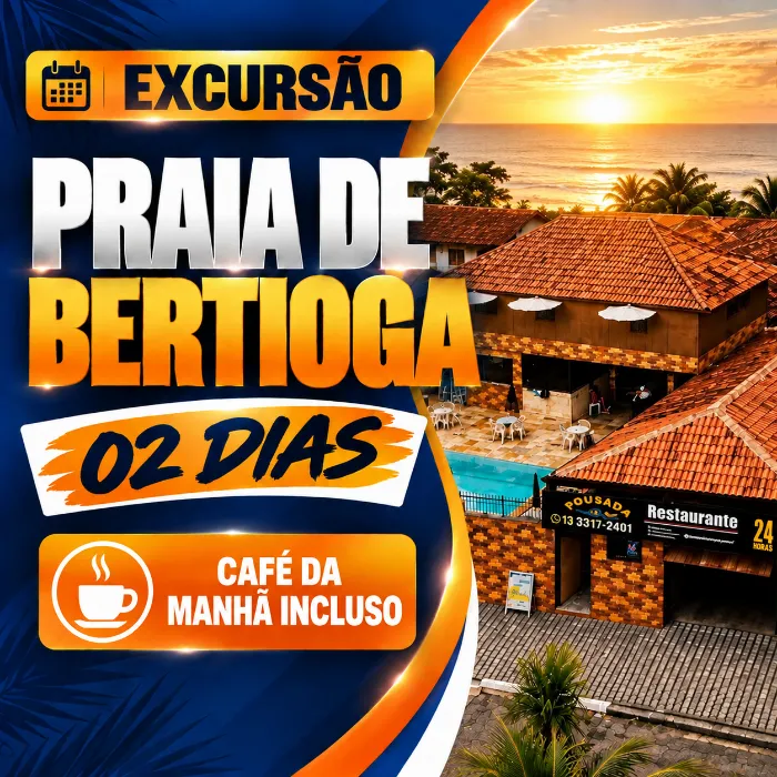 PRAIA DE BERTIOGA 2 DIAS 
