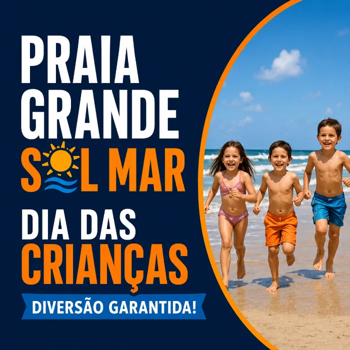 PRAIA GRANDE SOLEMAR POUSADA 3 DIAS - ESPECIAL DIA DAS CRIANÇAS