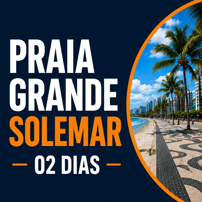 PRAIA GRANDE SOLEMAR POUSADA 2 DIAS 