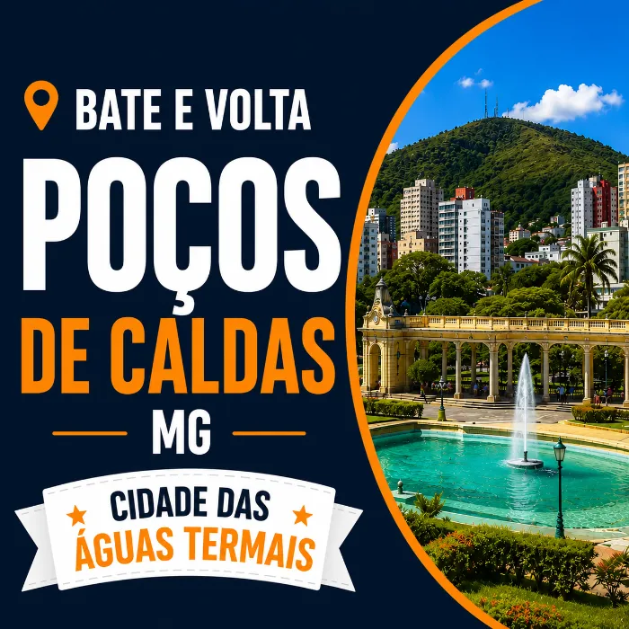 BATE E VOLTA POÇOS DE CALDAS MG 