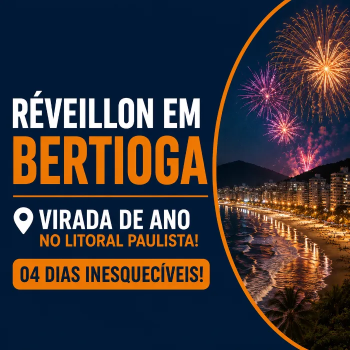 REVEILLON PRAIA DE BERTIOGA 4 DIAS 